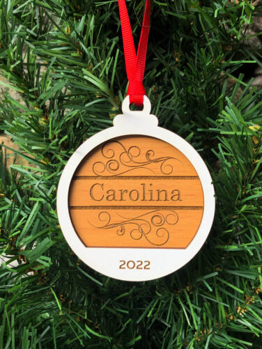 bola natal personalizada