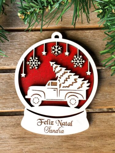 bola globo carro pinheirinho