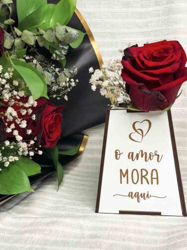 jarra em madeira personalizada