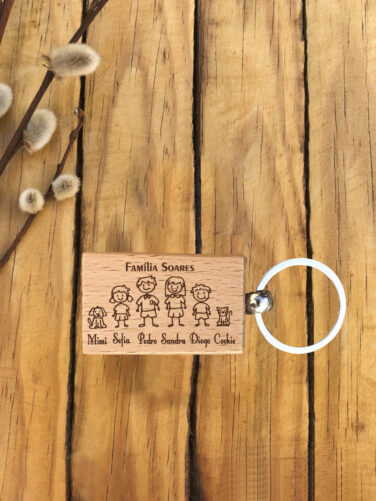 porta chaves familia