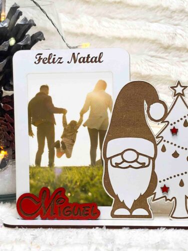 porta retratos pai natal