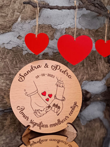 decoraçao maos dadas