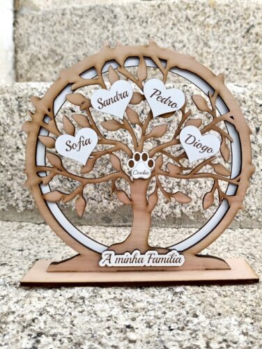 arvore familia personalizada