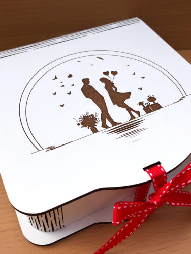 caixa recheada namorados