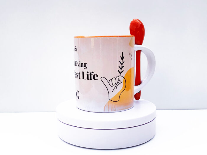 Caneca Personalizada com colher - Image 2
