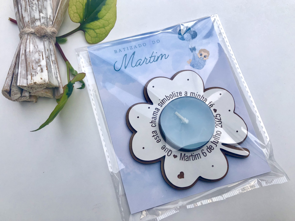 Lembrança de Batismo Trevo - Image 3